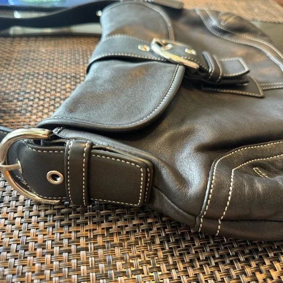 Vintage soho Coach Leather Shoulder Bag - Picture 6 of 12